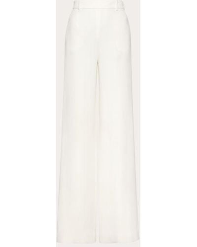 Valentino Cady Couture Pants - Natural