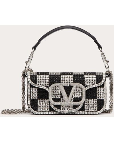 Valentino Rockstud Shoulder Bag - Black Shoulder Bags, Handbags - VAL345200