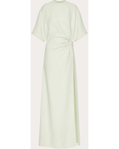 Valentino Structured Couture Long Dress - White