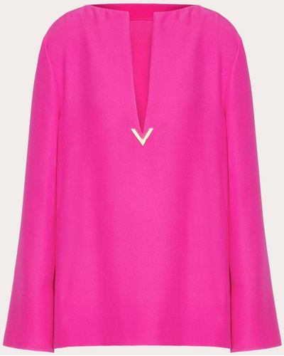 Valentino Cady Couture Top - Pink