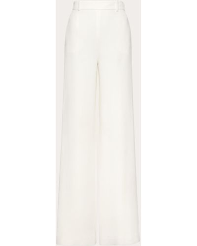 Valentino Cady Couture Trousers - Natural