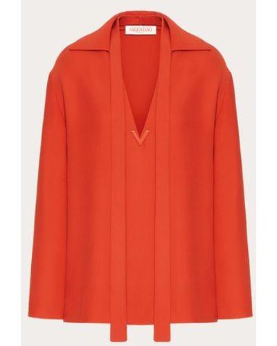 Valentino CADY COUTURE TOP - Rot
