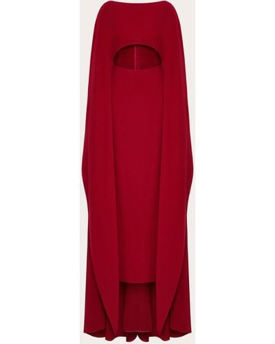 Valentino Cady Couture Long Dress - Red