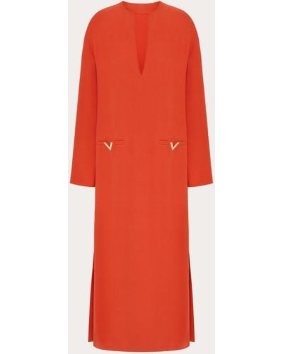 Valentino Cady Couture Dress - Red