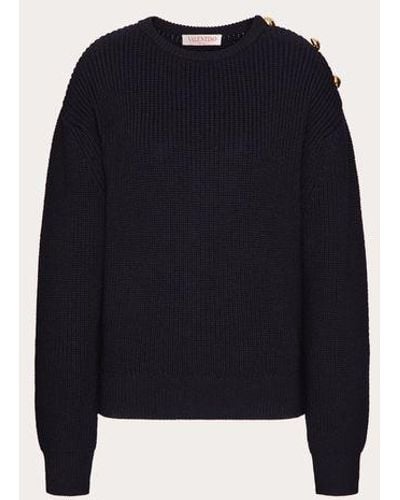 Valentino Wool Sweater - Blue