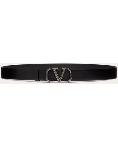 Toile Iconographe Belt With Leather Detailing for Man in Fondantblack