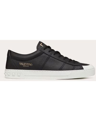 Valentino Garavani Cityplanet Calfskin Sneaker - White