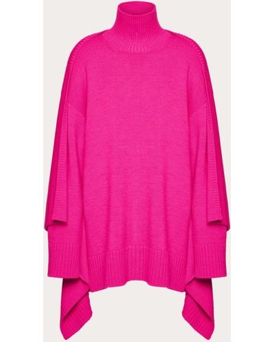 Valentino Wool Cashmere Sweater - Pink