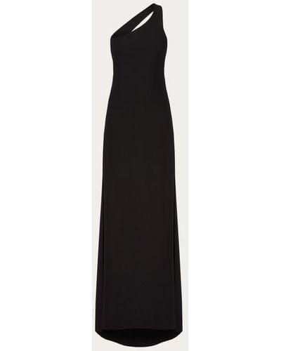 Valentino Cady Couture Evening Dress - Black