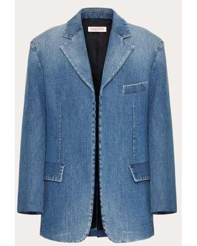 Valentino Medium Blue Denim Jacket