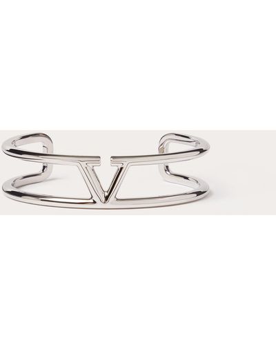 Valentino Garavani Vlogo Signature Bracelet In Metal. - Multicolour