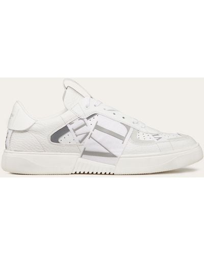 Valentino Man Sneakers Black and White Leather I Spring Summer 2021 – Valentino  Shoes UAE