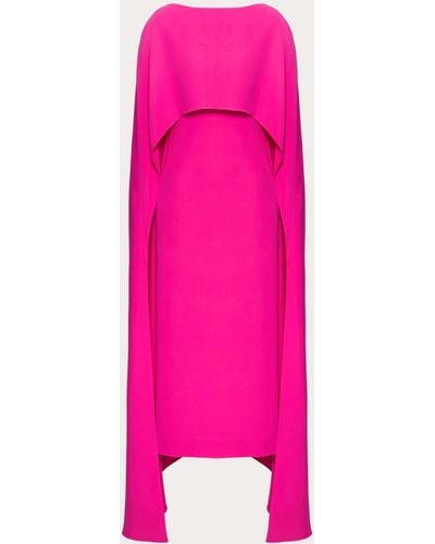 Valentino Cady Couture Midi Dress - Pink