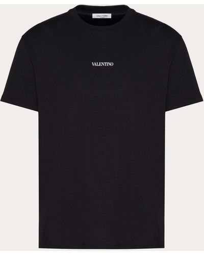 Valentino T-shirt With Print - Black