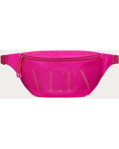 Valentino Garavani Vltn Nylon Belt Bag - Pink