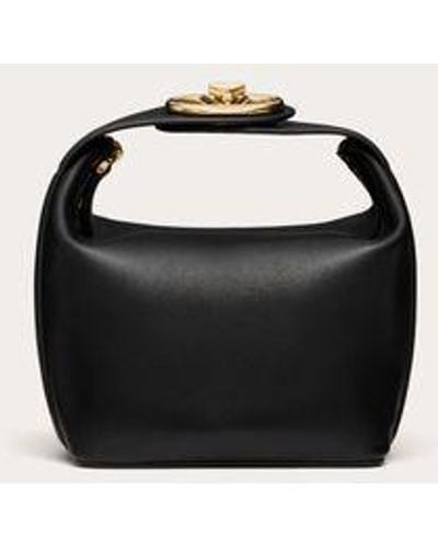 Valentino Garavani Vlogo The Bold Edition Mini Nappa Handbag - Black