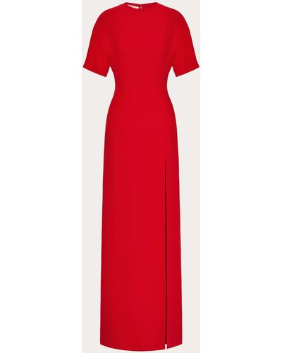 Valentino Cady Couture Long Dress - Red