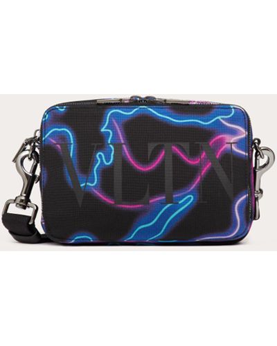 Valentino Garavani Neon Camou Nylon Crossbody Bag - Multicolor