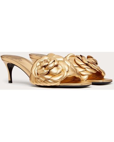 Valentino Garavani Atelier Shoes 03 Rose Edition Slide Sandal 55 Mm - Multicolour