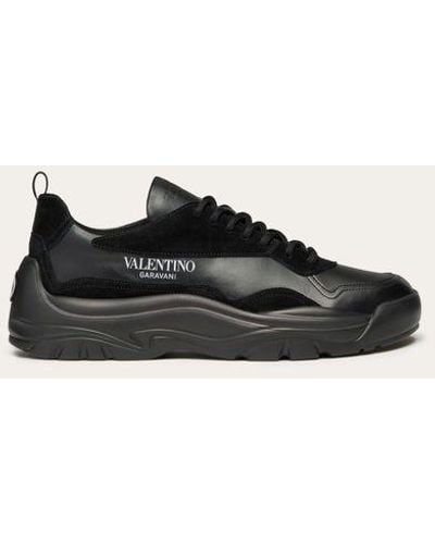Valentino Garavani Gumboy Calfskin Sneaker - Black