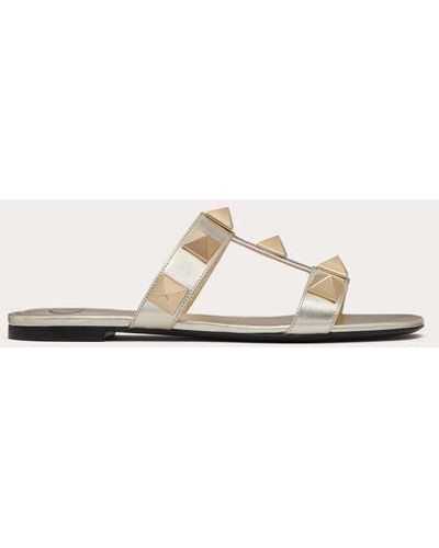 Women s Valentino Garavani Flat sandals from 380 Lyst UK