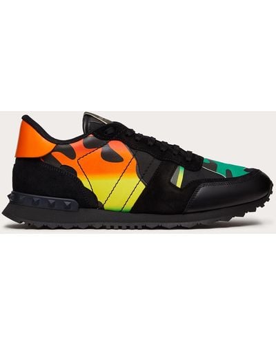 Valentino Garavani Sneakers rockrunner camouflage multicolor - Multicolore