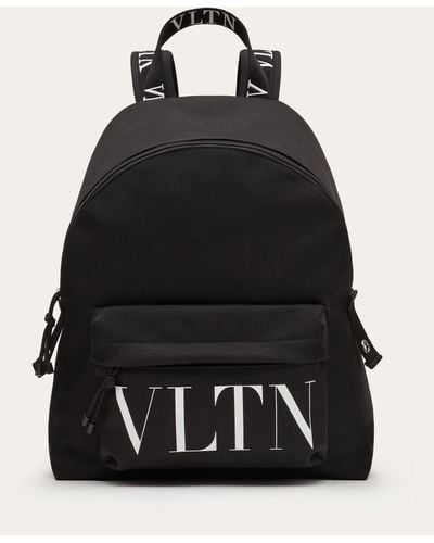 Valentino Garavani Vltn Nylon Backpack - Black