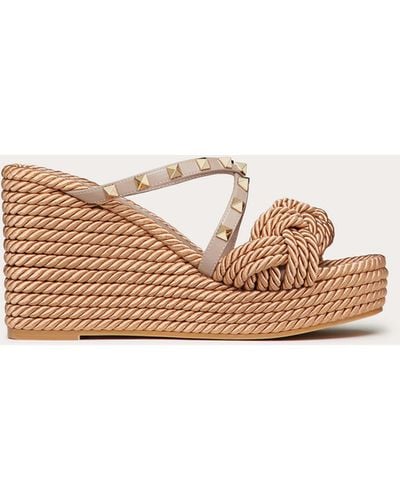 Valentino torchon deals wedge
