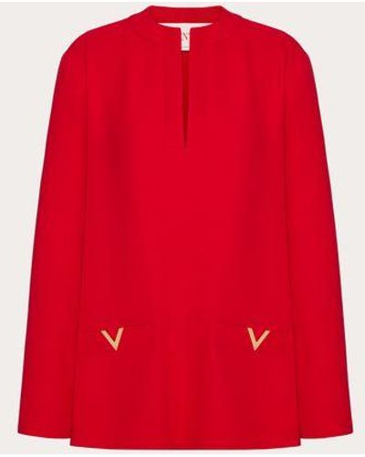 Valentino Cady Couture Top - Red