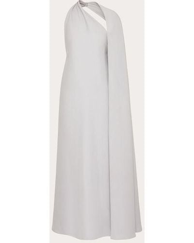 Valentino Abito midi in structured couture - Bianco