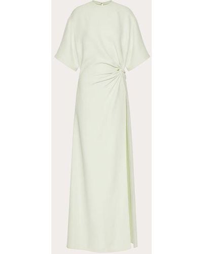 Valentino ROBE LONGUE STRUCTURED COUTURE - Blanc
