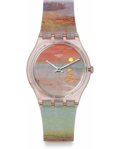 Swatch Horloge - Meerkleurig