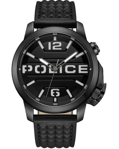 Police Herenhorloge - Zwart