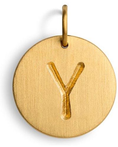 Jane Kønig Pendentif lbl014-g_y - Métallisé