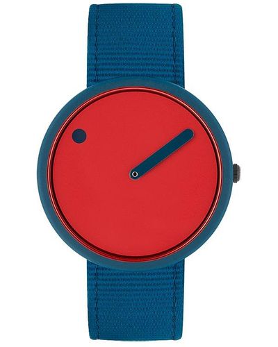 PICTO Horloge - Blauw