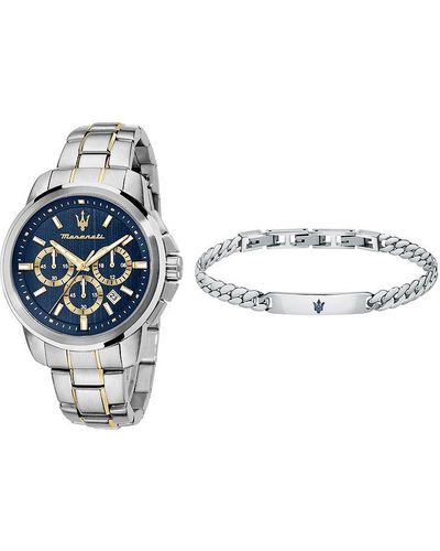 Maserati Horlogeset - Blauw