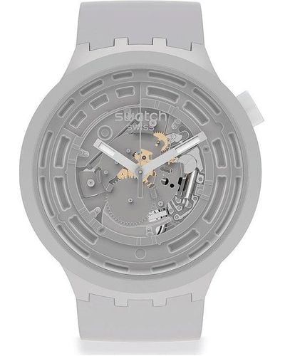 Swatch Montre bioceramic sb03m100 - Gris