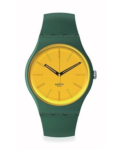 Swatch Montre unisexe so29g103 - Jaune