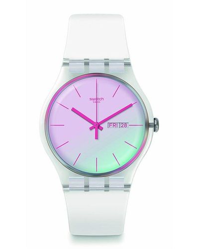 Swatch Horloge - Paars