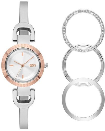 DKNY Horlogeset Incl. Horlogebandje - Metallic