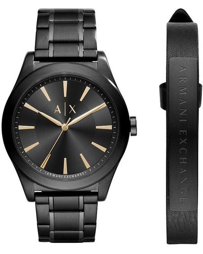 Armani Exchange Horlogeset - Zwart