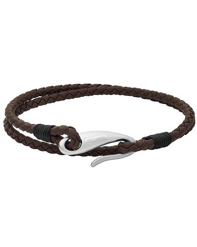 Skagen Bracelet hulsten skjm0174040 cuir - Marron