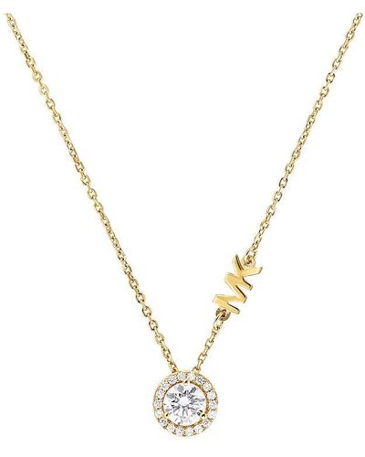 Michael Kors Mkc1208an710 Premium Necklace - Metallic