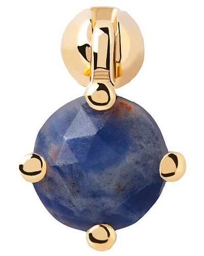 Pdpaola Boucle d'oreille unique gemstones pg01-708-u 925 argent - Bleu