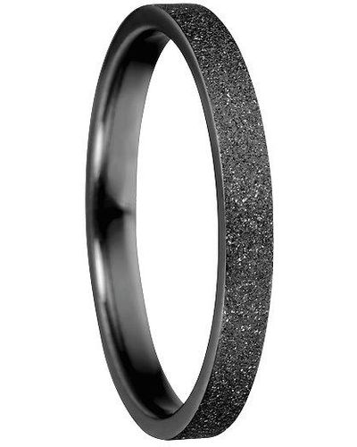 Bering Ring Edelstaal - Zwart