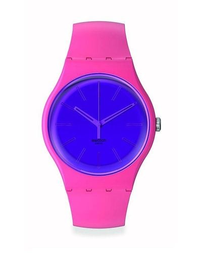 Swatch Horloge - Roze