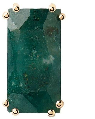 Pdpaola Boucle d'oreille unique gemstones pg01-651-u 925 argent - Vert