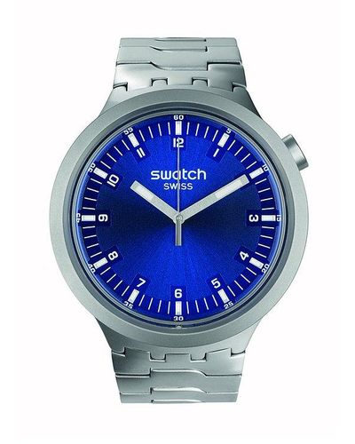 Swatch Montre unisexe sb07s102g - Bleu