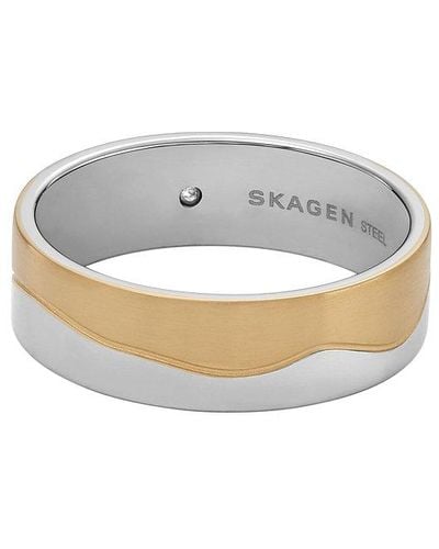 Skagen Bague pour kariana skj1685998 acier inoxydable - Blanc