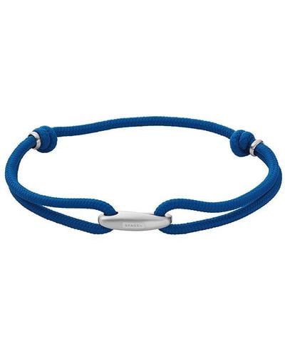 Skagen Bracelet skjm0195040 perlon/nylon - Bleu